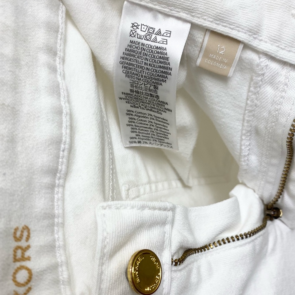 Michael Kors White Skinny Jeans - Picture 4 of 6